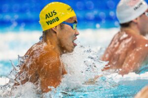 Rising Aussie Breaststroker Joshua Yong Hits National Record