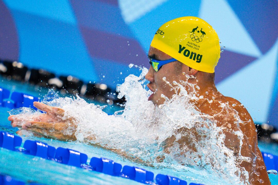 Joshua Yong Breaks Oceanian Record From 2009 To Win 200 Breaststroke In Shanghai (2:01.67)