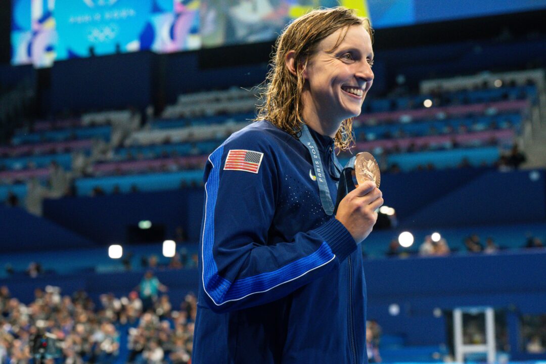 París 2024: Katie Ledecky ya es la nadadora con más oros olímpicos