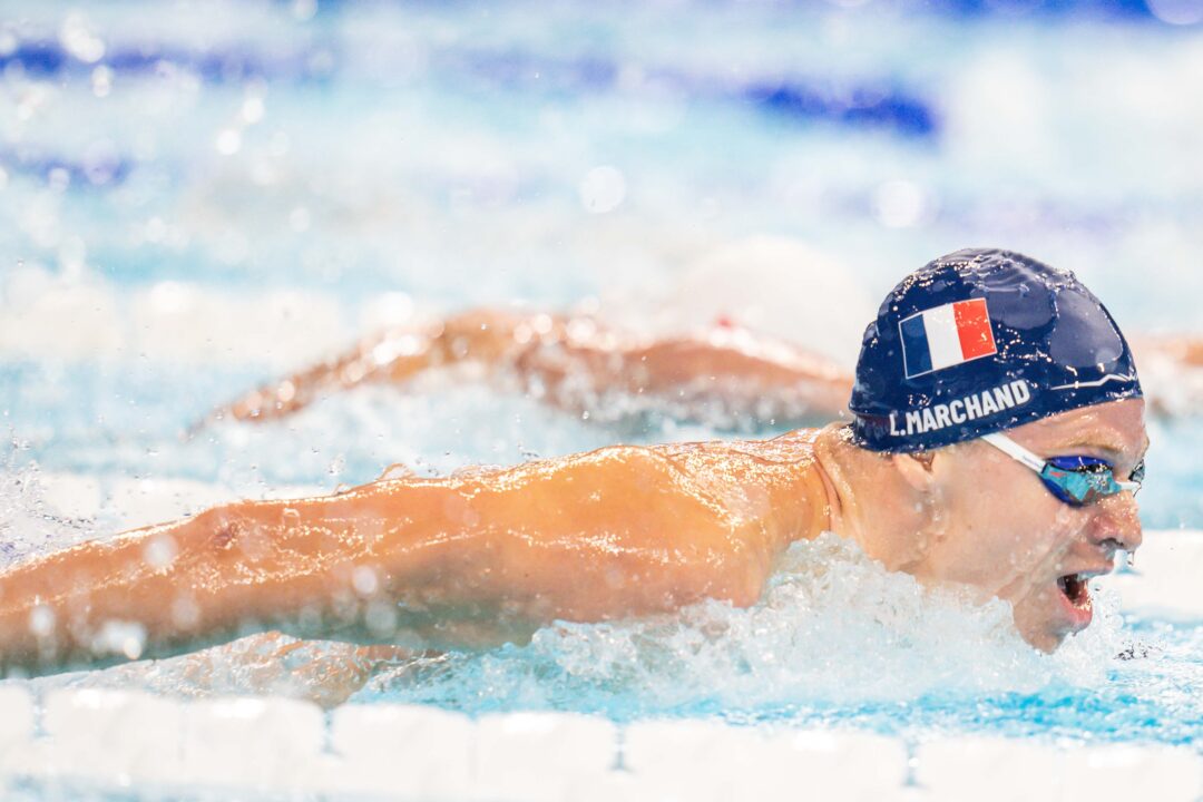 Leon Marchand Lowers French 400 IM Record in Incheon Final, #11 All-Time Performer