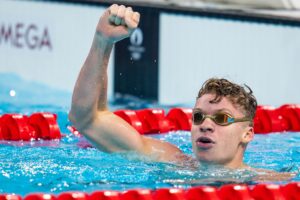 SwimSwam Pulse: 55.7% Think 200 Fly Will Be Toughest SCM World Record For Marchand To Crack