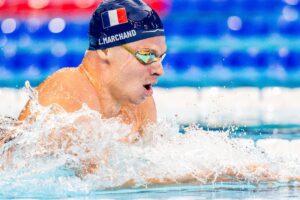 Leon Marchand Breaks Another Olympic Record With 2:05.85 200 Breaststroke