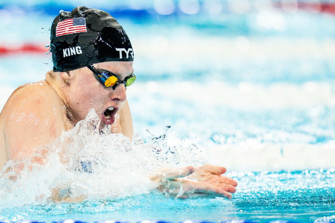 Lilly King on Post-Paris Training: “I’m not doing as many practices this year”