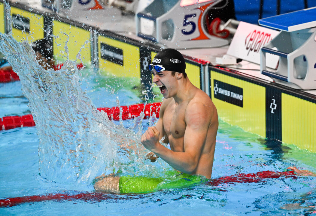 Mount Kelly’s Mantas Kauspedas Erases 2009 Lithuanian Record In SCM 50 Back