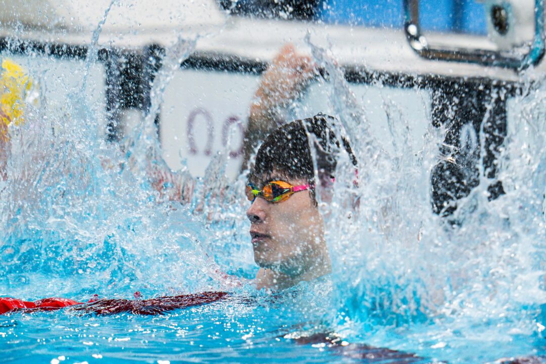 China’s Pan Zhanle Calls Out Kyle Chalmers, Jack Alexy After Breaking World Record in 100 Free