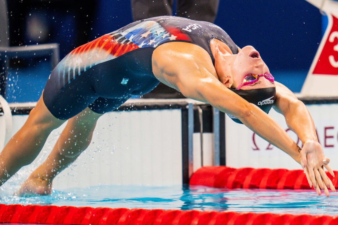 Regan Smith Breaks McKeown’s Olympic Record With 57.28 100 Backstroke Lead-Off
