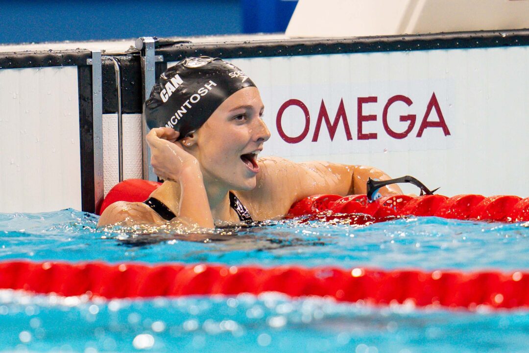 Summer McIntosh Takes Down World Junior Record In 200 Back (1:59.96)