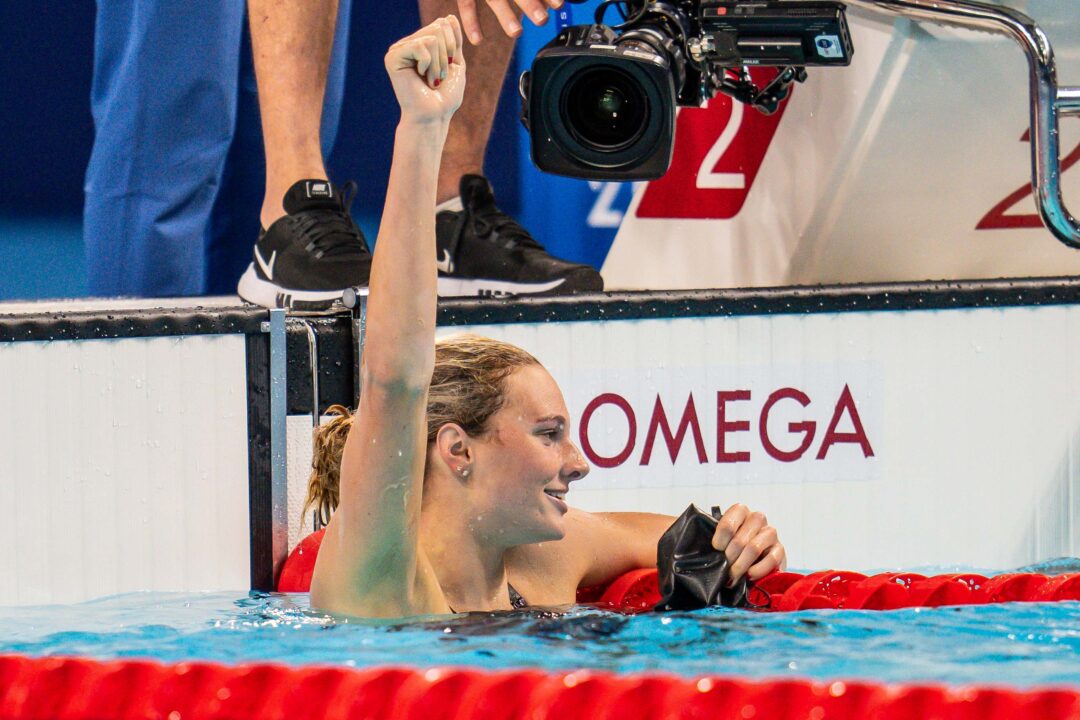 Summer McIntosh Record Olimpico E Seconda All Time Nei 200 Farfalla Femminili