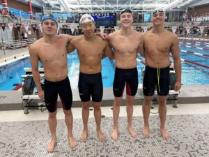Central Ohio Aquatics’ 15-16 Boys Break National Age Group Record in the 200 Free Relay