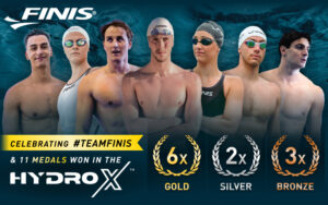 Small Team, BIG Results: Team FINIS Wins 11 Olympic Medals in the HydroX Suit