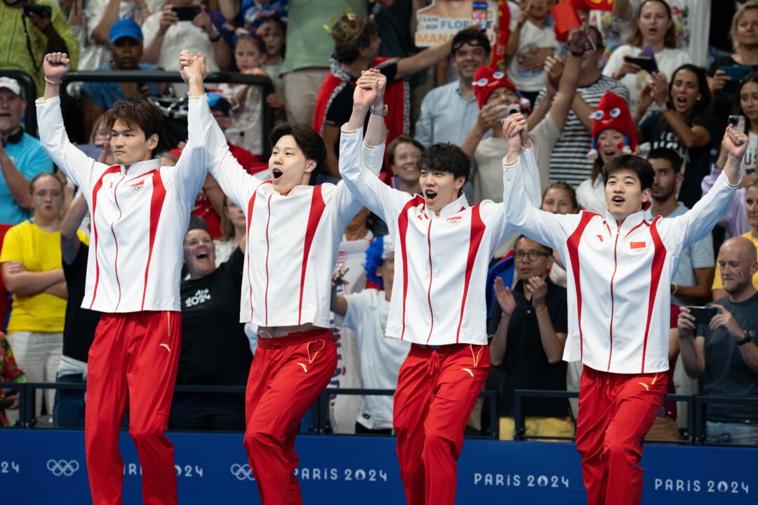 Qin’s 57.98 Set the Stage for Pan’s 45.92 to Win Gold (Day 9 – Men’s Medley Relay Analysis)