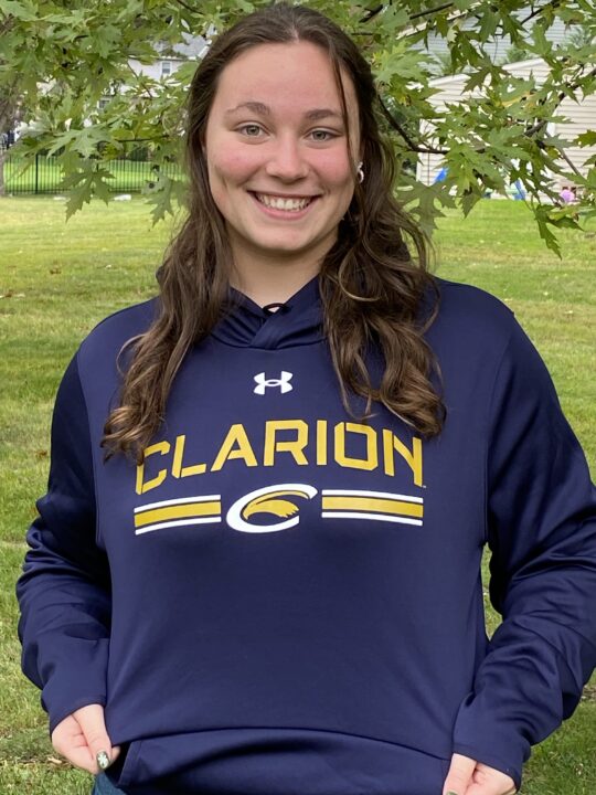 Eliza Sandhaus will stay in state to swim for Clarion University (2024)