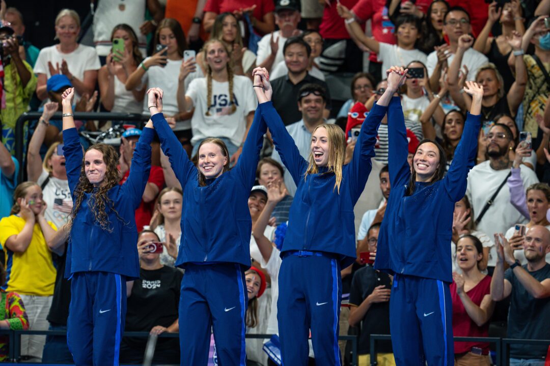 Gretchen Walsh On Women’s 4×100 Medley Relay, “We Did Exactly What We Came Here To Do”