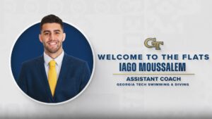 Iago Moussalem Hired as New Swim & Dive Assistant Coach at Georgia Tech