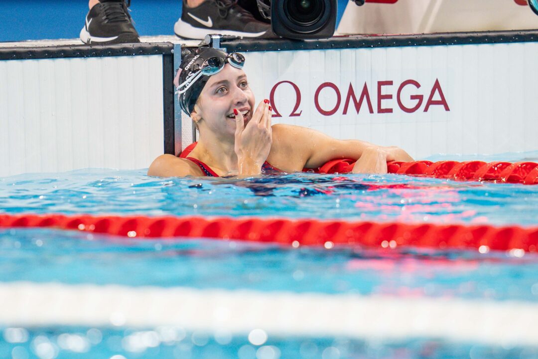 Kate Douglass Swims 2:14.16 200 Breast, Breaking Rebecca Soni’s Super-Suited World Record