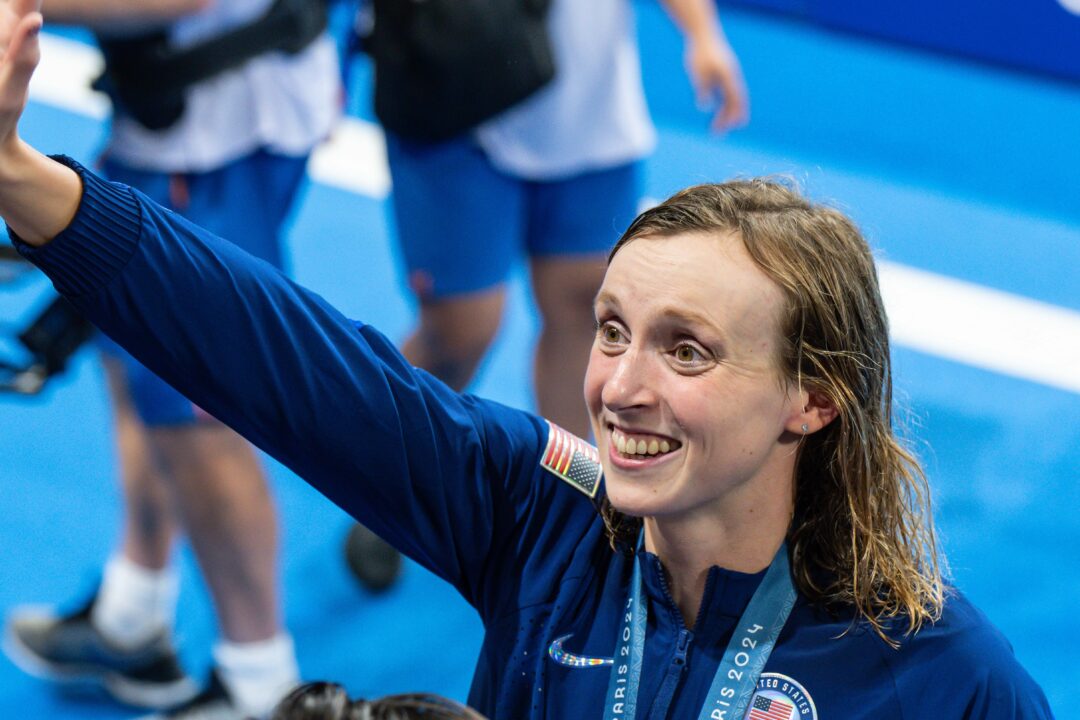 Katie Ledecky ya es la nadadora con más doradas olímpicas