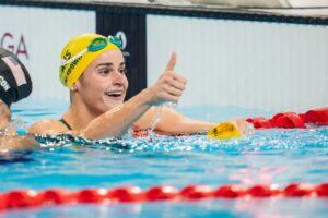 Kaylee McKeown Record Continentale Oceanico Nei 50 Metri Dorso, 25.36