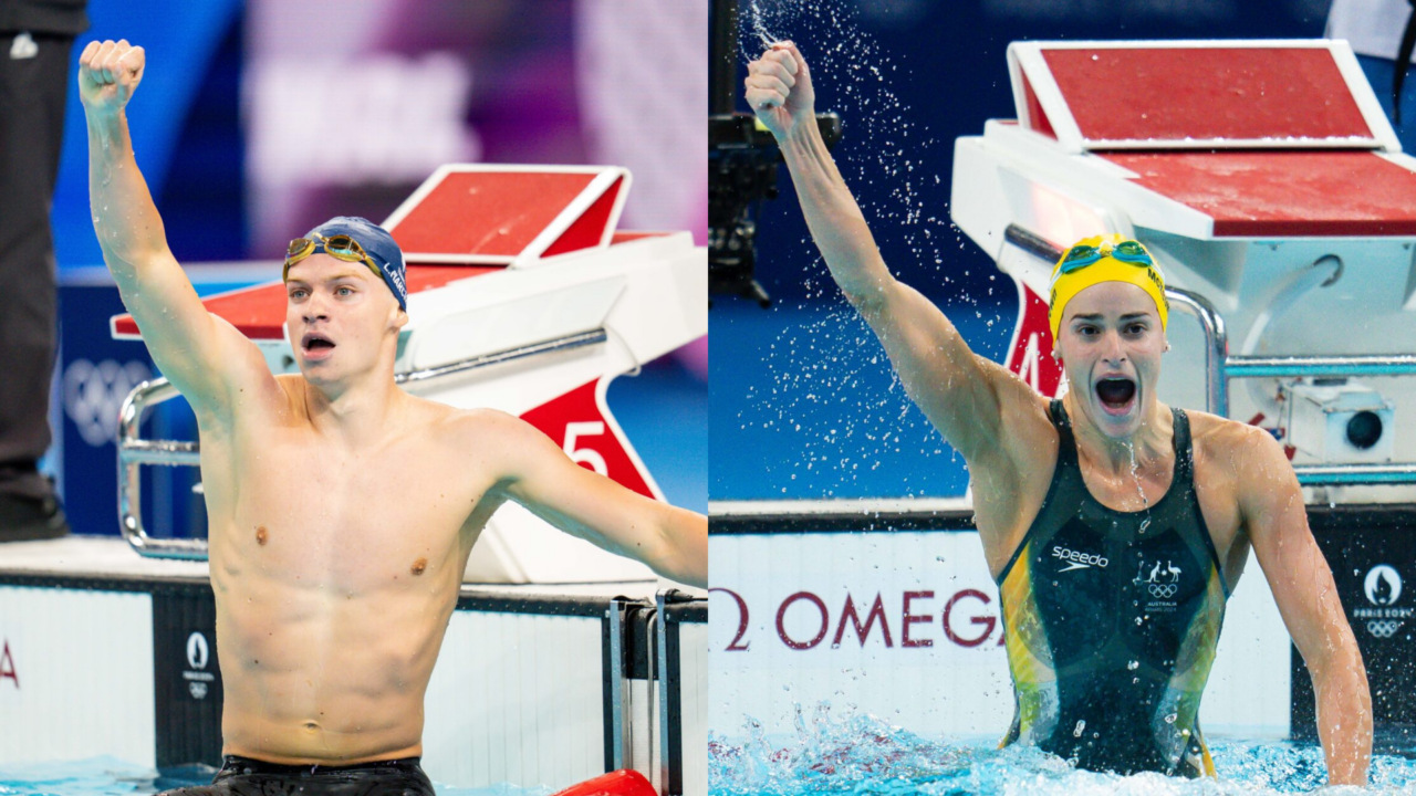 Leon Marchand (France) & Kaylee McKeown (Australia) Selected As Closing Ceremony Flag Bearers