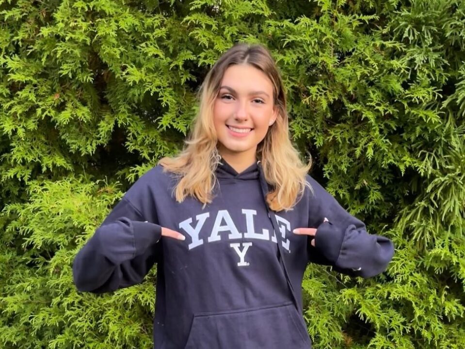 Yale Women Add YMCA Nationals Champion Devyn Sargent for 2024-25