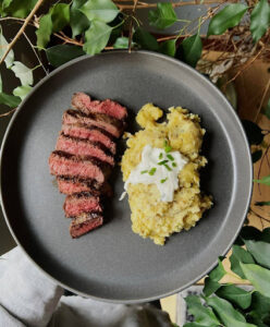 The Hungry Swimmer: Cast Iron Steak