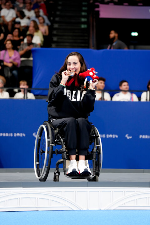 Giulia Terzi Vince Il Secondo Bronzo A Parigi 2024: E’ Terza Nei 100 Stile S7