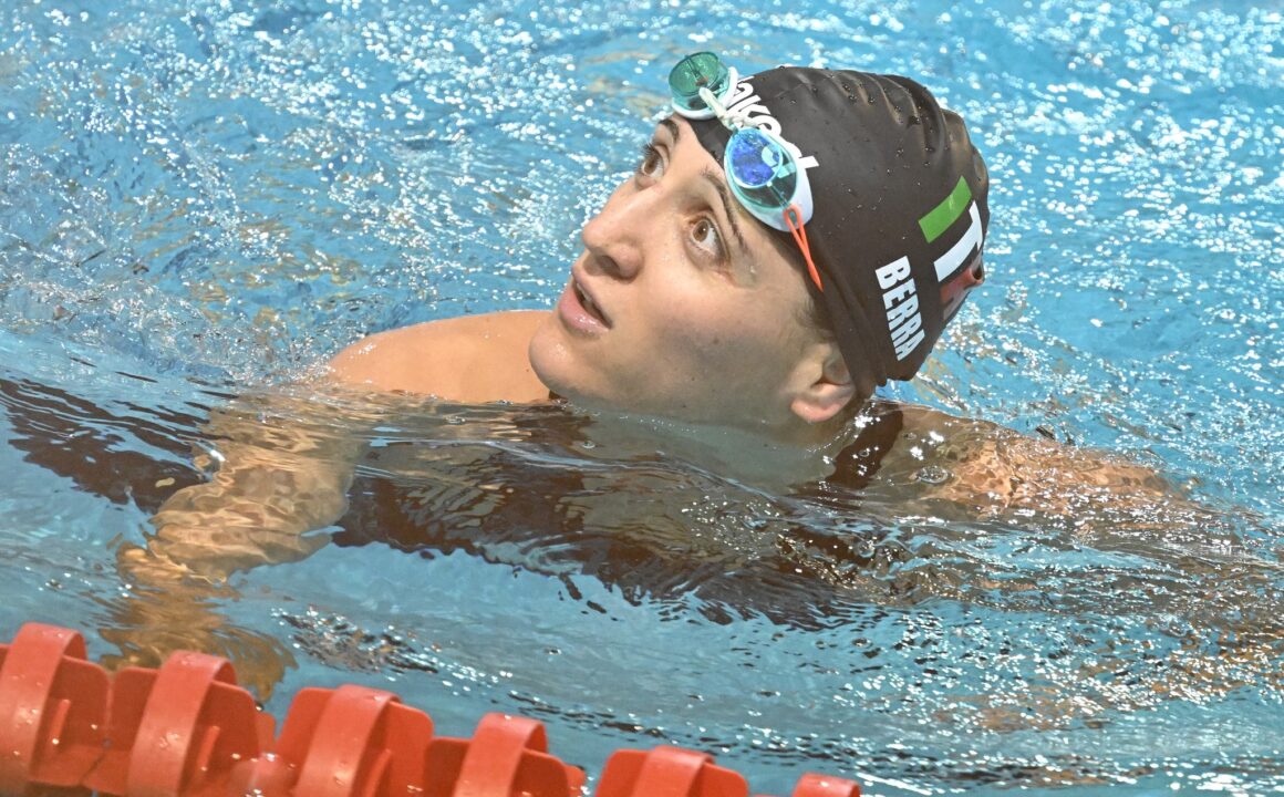 Mondiali Nuoto Paralimpico: Alessia Berra Di Bronzo Nei 100 Farfalla S12