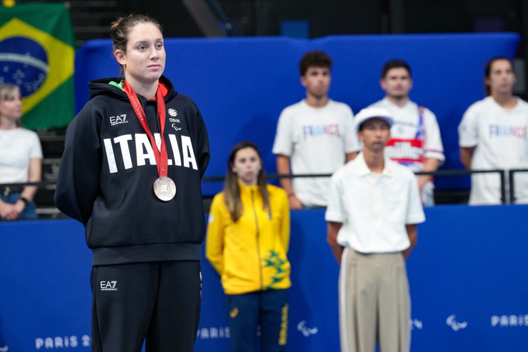 Mondiali Di Nuoto Paralimpico: Argento Per Carlotta Gilli Nei 100 Farfalla S13