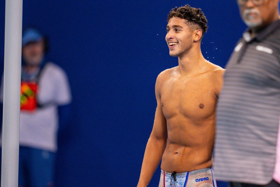 Jaouadi Comes Within Hair Of Hafnaoui’s Tunisian Record In 800 Free