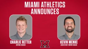 Miami (OH) Adds Kevin Menke, Charlie Retter To Swim & Dive Staff