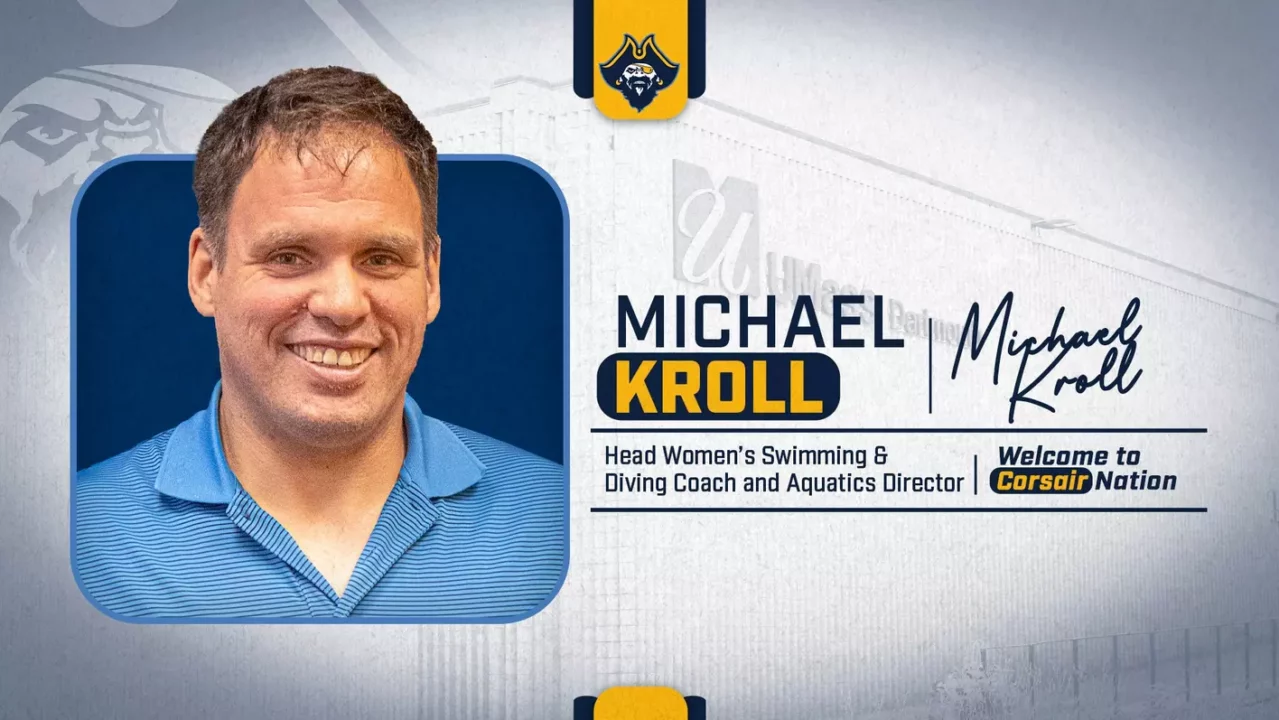 UMass Dartmouth Names Mike Kroll As New Head Women’s Swim & Dive Coach