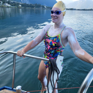 British Swimmer Sam Farrow Sets New Women’s Record for Fastest Lake Geneva Crossing