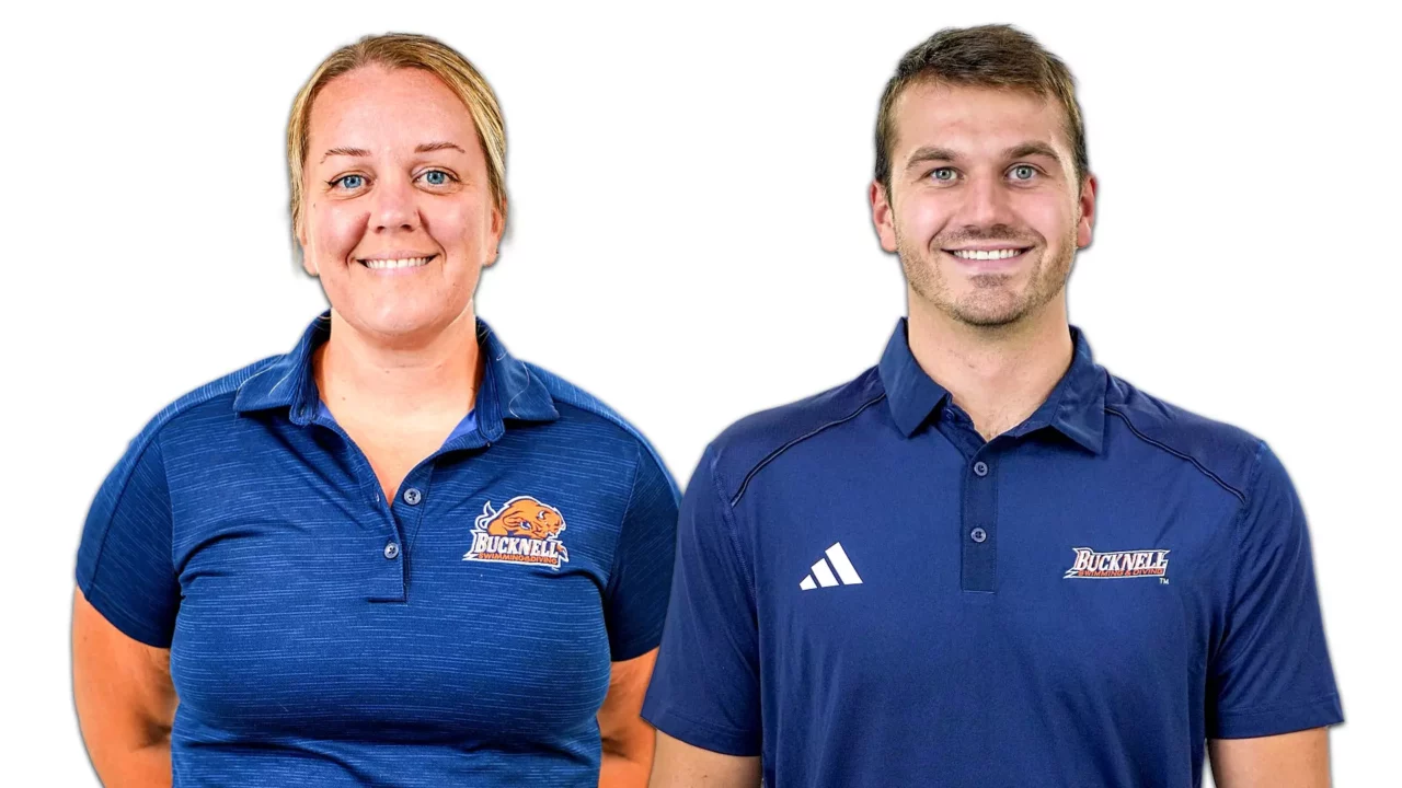 Brie Globig, Collin Hummel Join Bucknell Swimming & Diving Coaching Staff