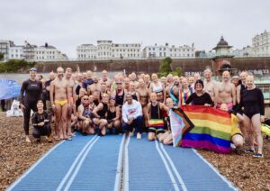 Making History: Michael Gunning Celebrates Pride This World Swim Day