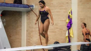 ECU’s Frida Zuniga Guzman Sweeps Diving Events Against NC State