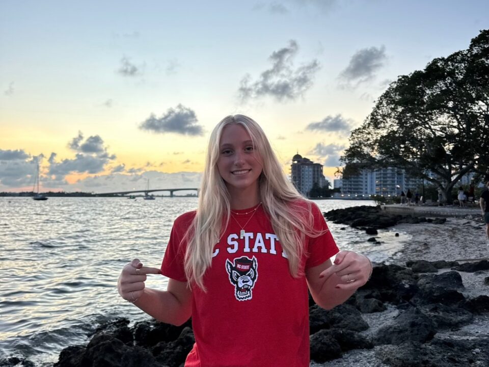 “Best of the Rest” Backstroker Taylor Schwenk (2026) Verbally Commits to NC State