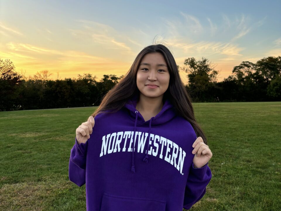 “Best of the Rest” Distance Freestyler Iris Kim Sends Verbal Pledge to Northwestern for 2026