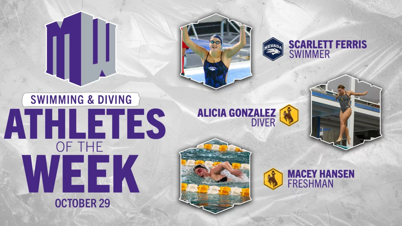 Nevada’s Scarlett Farris Named Mountain West Swimmer of the Week