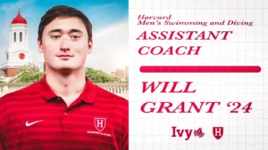 Harvard Names 2024 Grad Will Grant New Assistant Coach