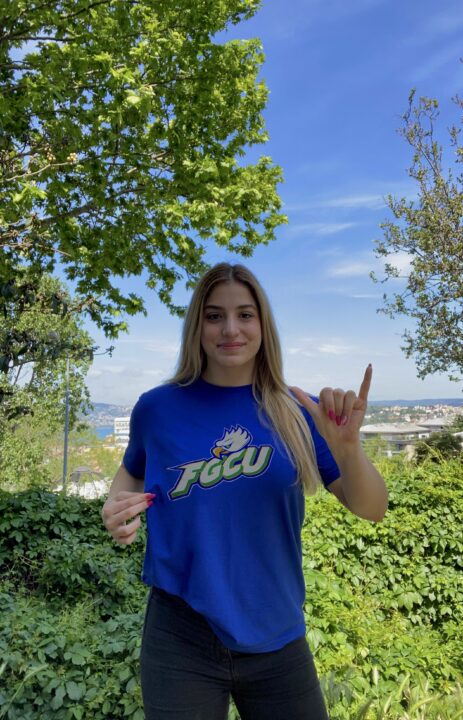 Florida Gulf Coast Gains Commitment From Turkish National Team Swimmer Ipek Aydiner