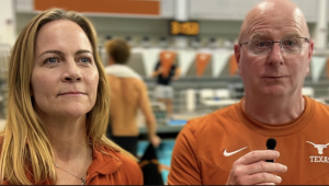 Texas’ Bob Bowman, Carol Captani Give Thoughts on Fast Dual Meet vs Indiana