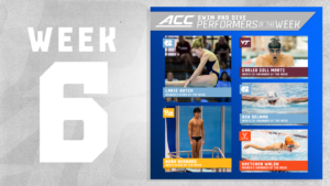 Carles Coll Marti, Ben Delmar & Gretchen Walsh Named ACC Swimmers of the Week