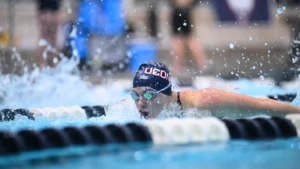 UConn Sets Three Pool, One School Record In 155-134 Win Over Rhode Island