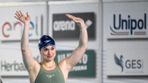 Benedetta Pilato Nuota Il Primato Mondiale Stagionale Nei 50 Rana A Monaco