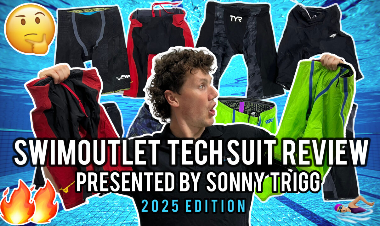 🔥  SwimOutlet Launches 2025 Tech Suit Review with World Tech Suit Expert, Sonny Trigg