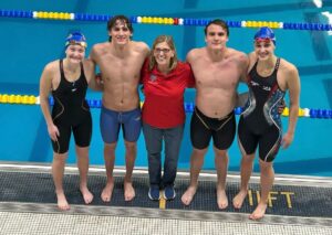 Mount Pleasant Aqua Club Swimmers Break 15-18 and 17-18 Mixed 400 Medley Relay NAG Records