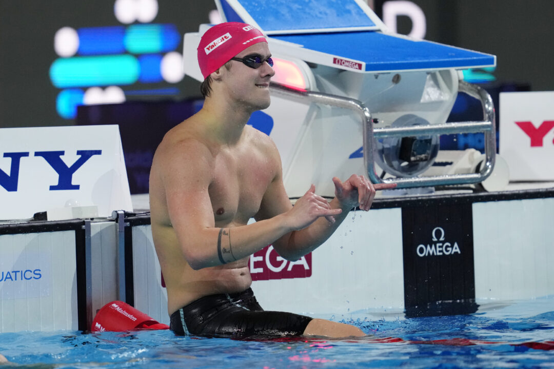 Noè Ponti Realizza La Prima Prestazione Mondiale Stagionale Nei 100 Farfalla A Livorno