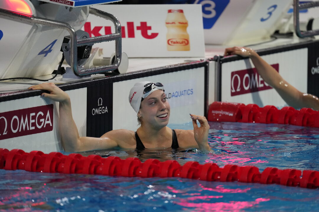 Gretchen Walsh Swims 22.87 50 Free To Break Ranomi Kromowidjojo’s World Record