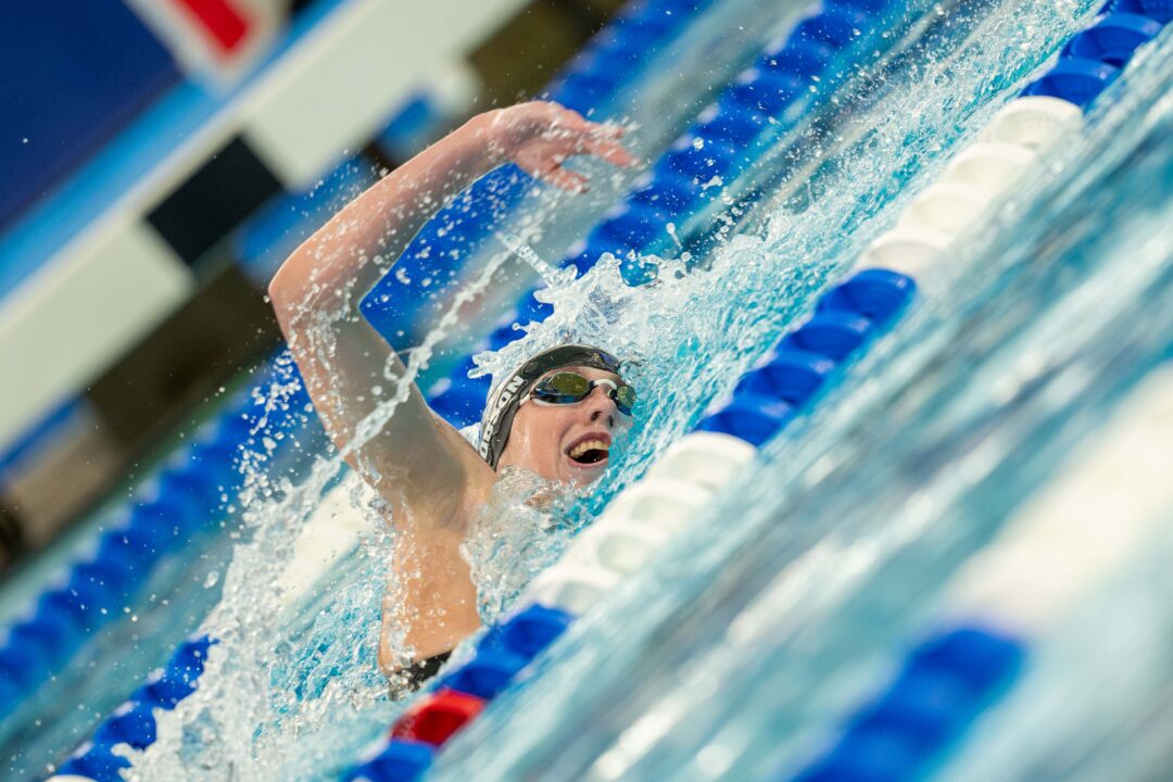 Kennedi Dobson on 4:32 500 Free PB: “That was really shocking to me”