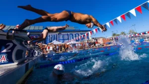 Arizona Rolls BYU in Combined Dual, Daleiden Pops 42.8 100 Free