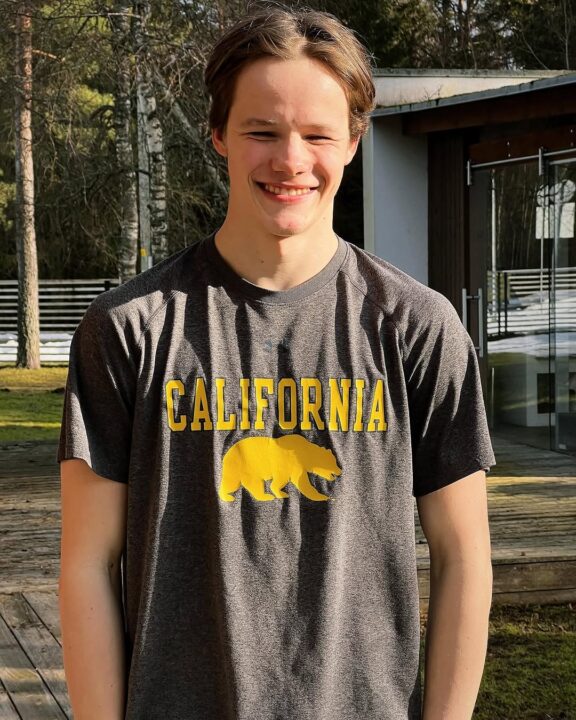 Cal Adds Estonian Breaststroker Lars Antoniak Mid-Season